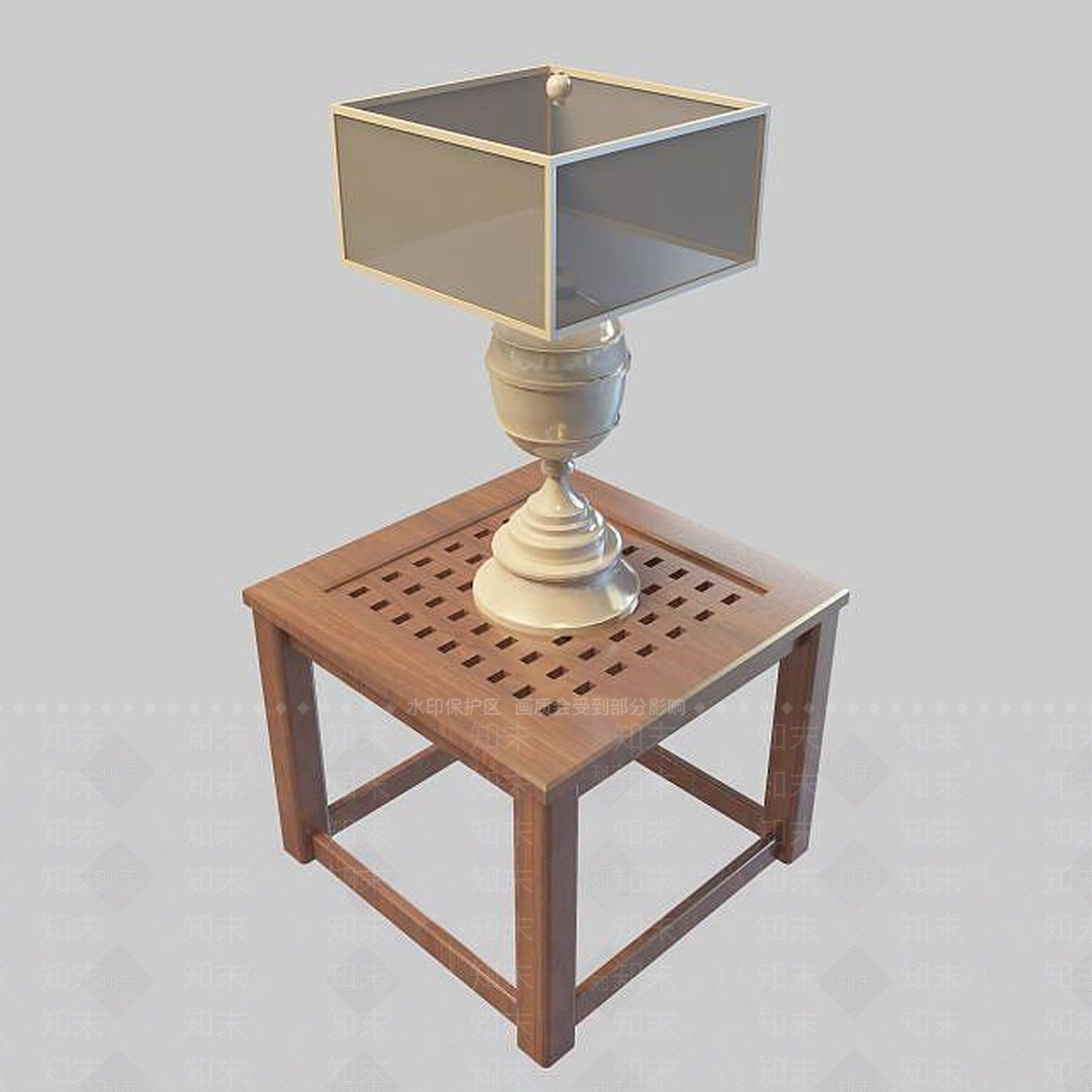 现代书桌台灯3D模型下载【ID:1195531054】