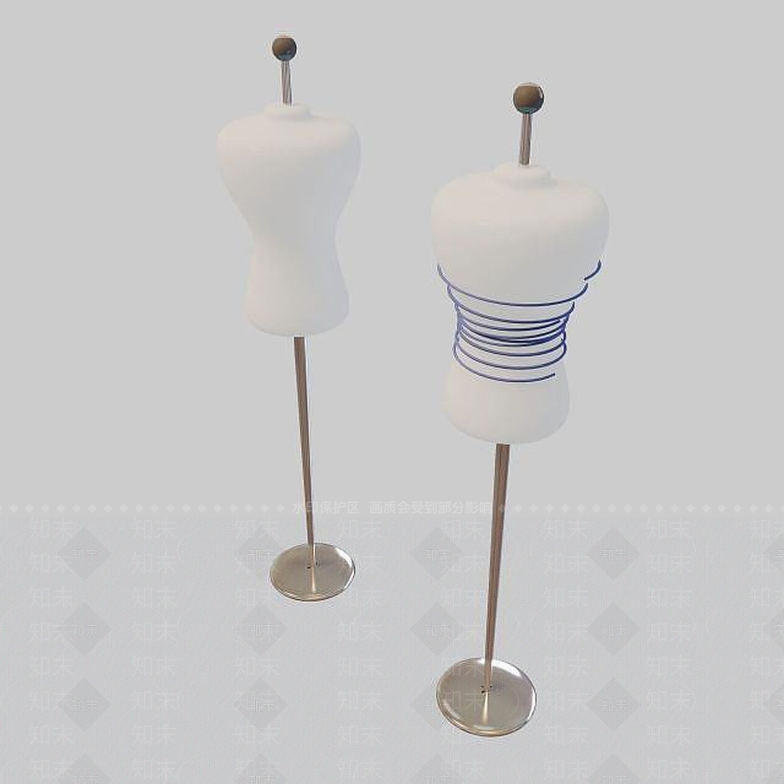 现代客厅台灯3D模型下载【ID:1195533683】