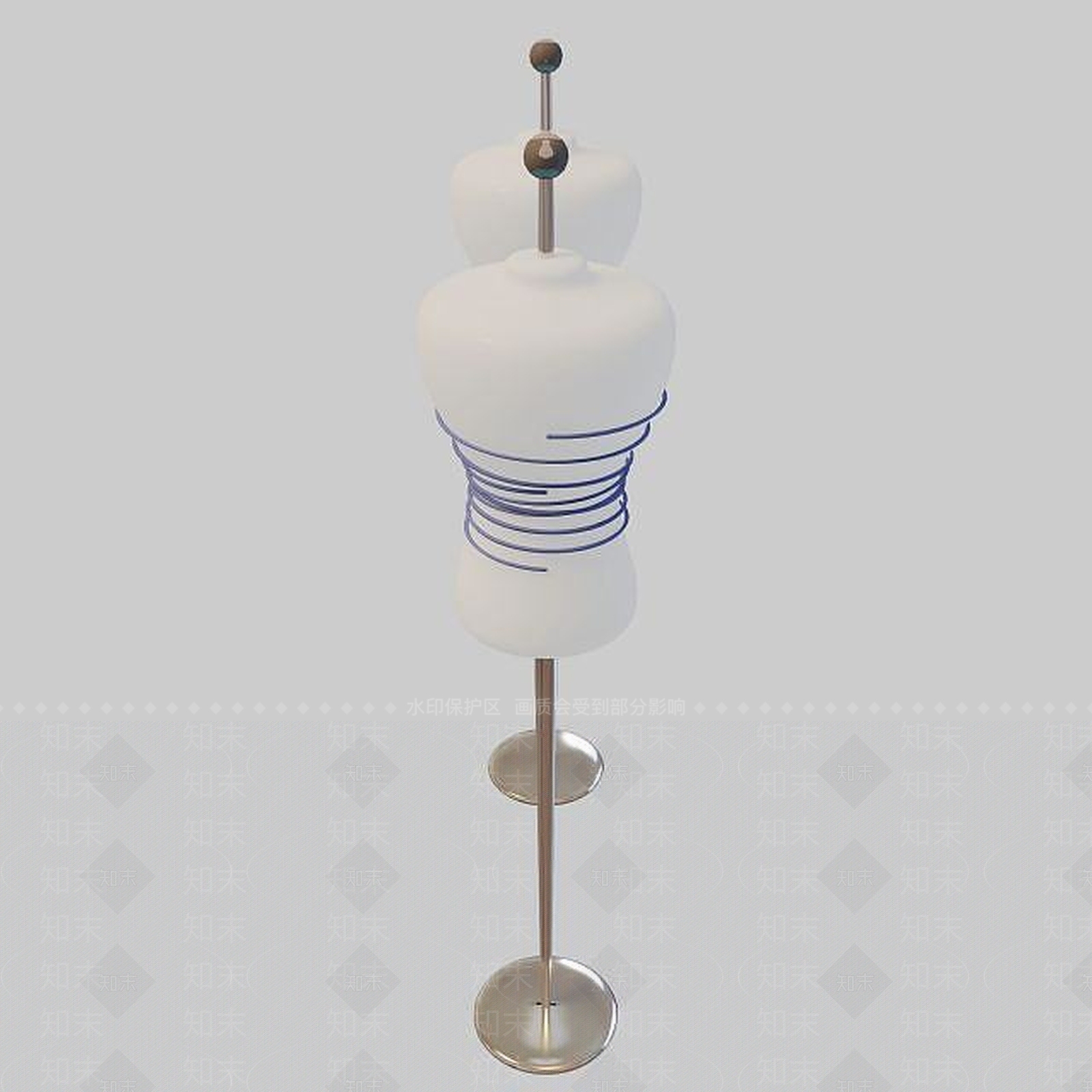 现代客厅台灯3D模型下载【ID:1195533683】
