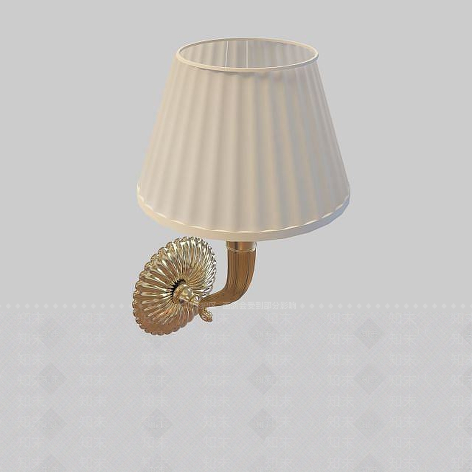 现代精美欧式壁灯3D模型下载【ID:1195533821】