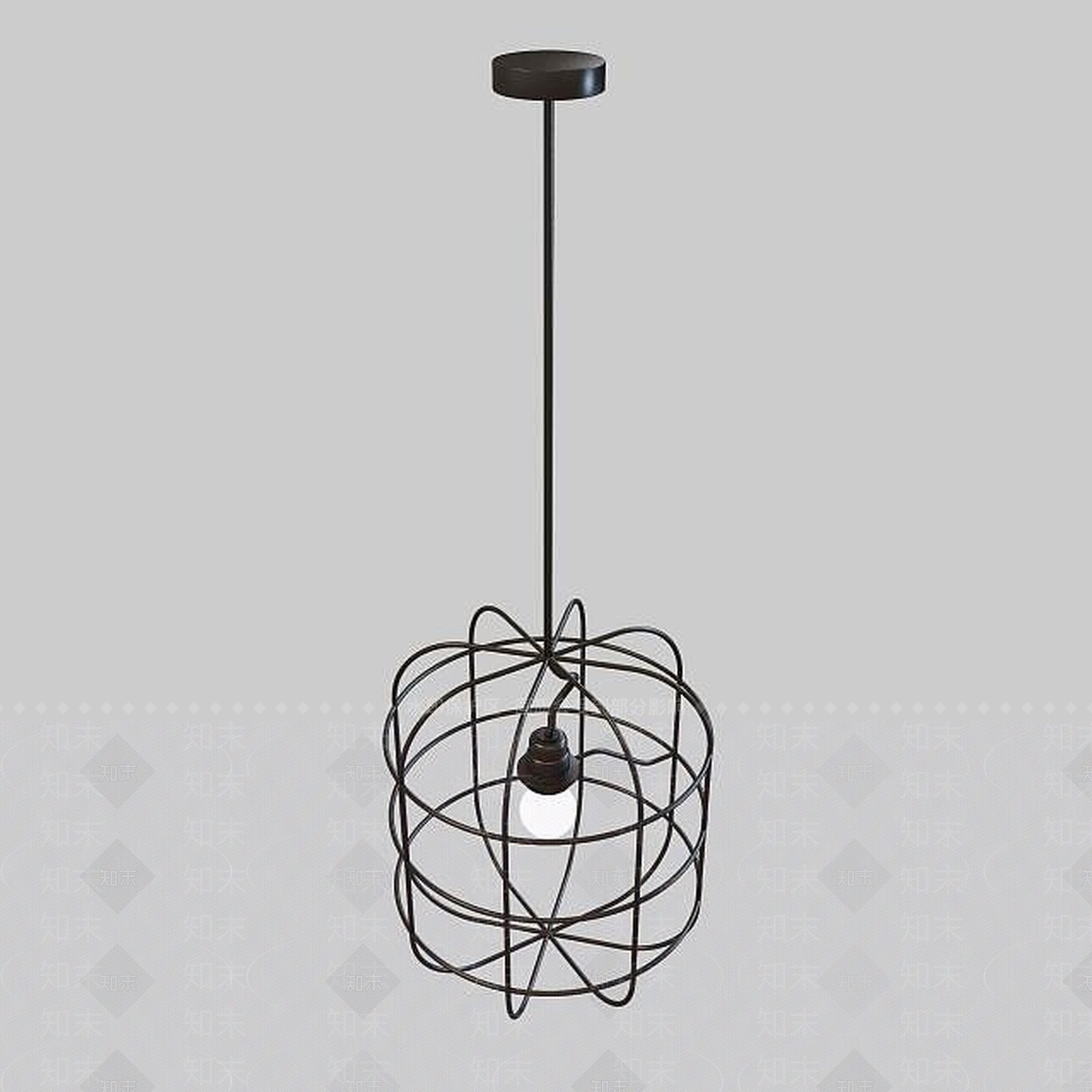 地中海吊灯3D模型下载【ID:1195535562】