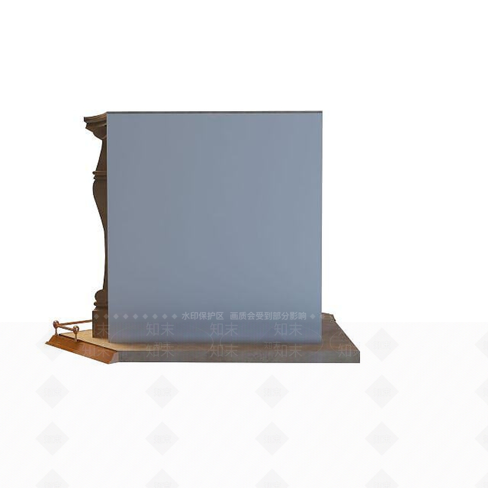现代精美壁炉3D模型下载【ID:1195538749】