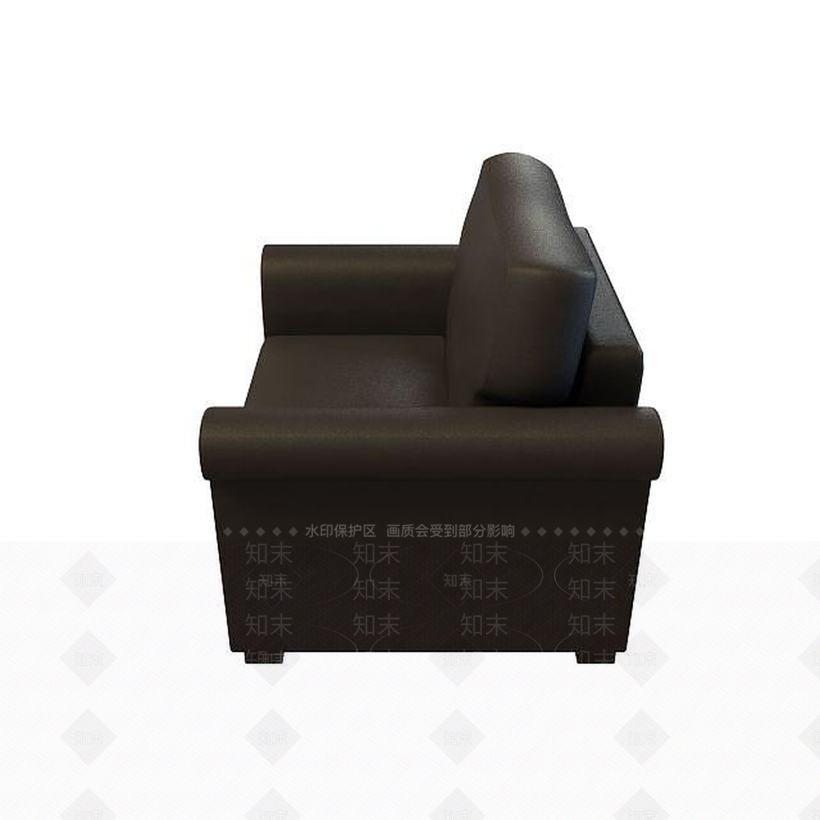 现代单人沙发3D模型下载【ID:1195539858】