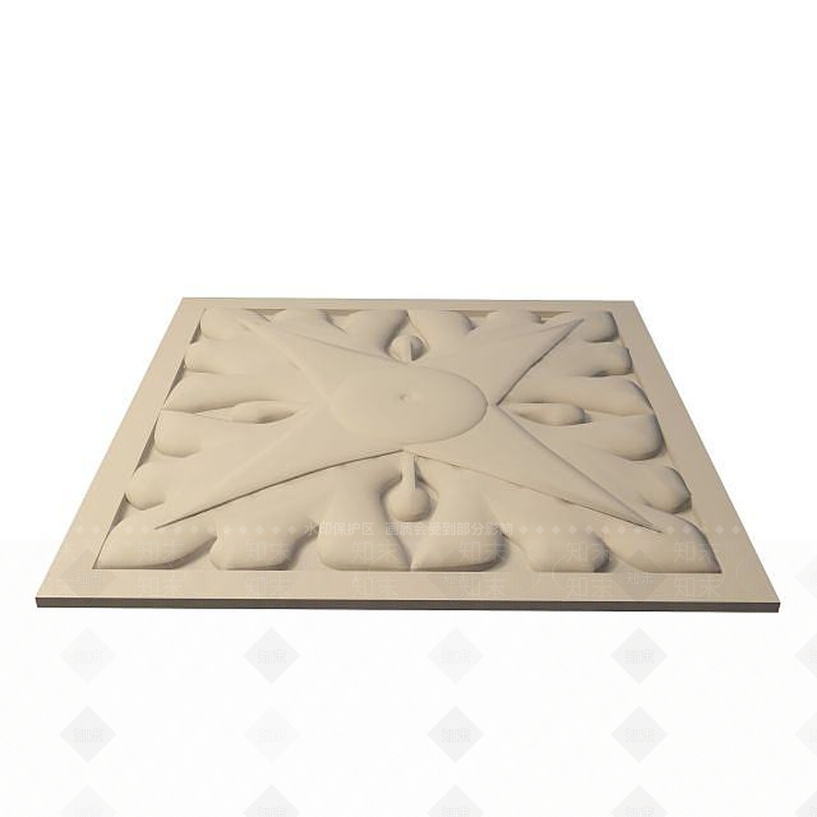 现代石头花纹3D模型下载【ID:1195539925】