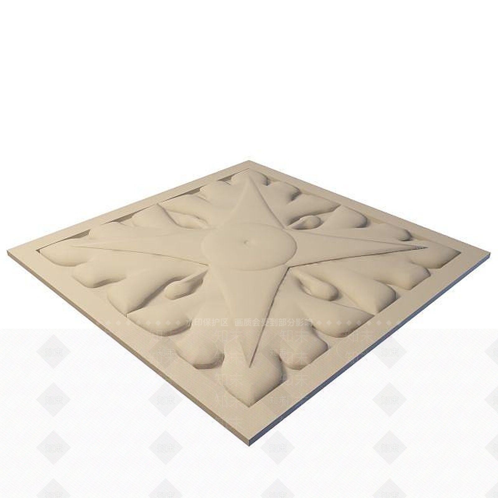 现代石头花纹3D模型下载【ID:1195539925】