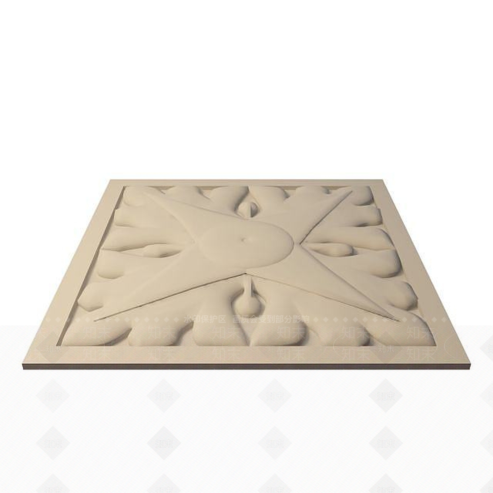 现代石头花纹3D模型下载【ID:1195539925】