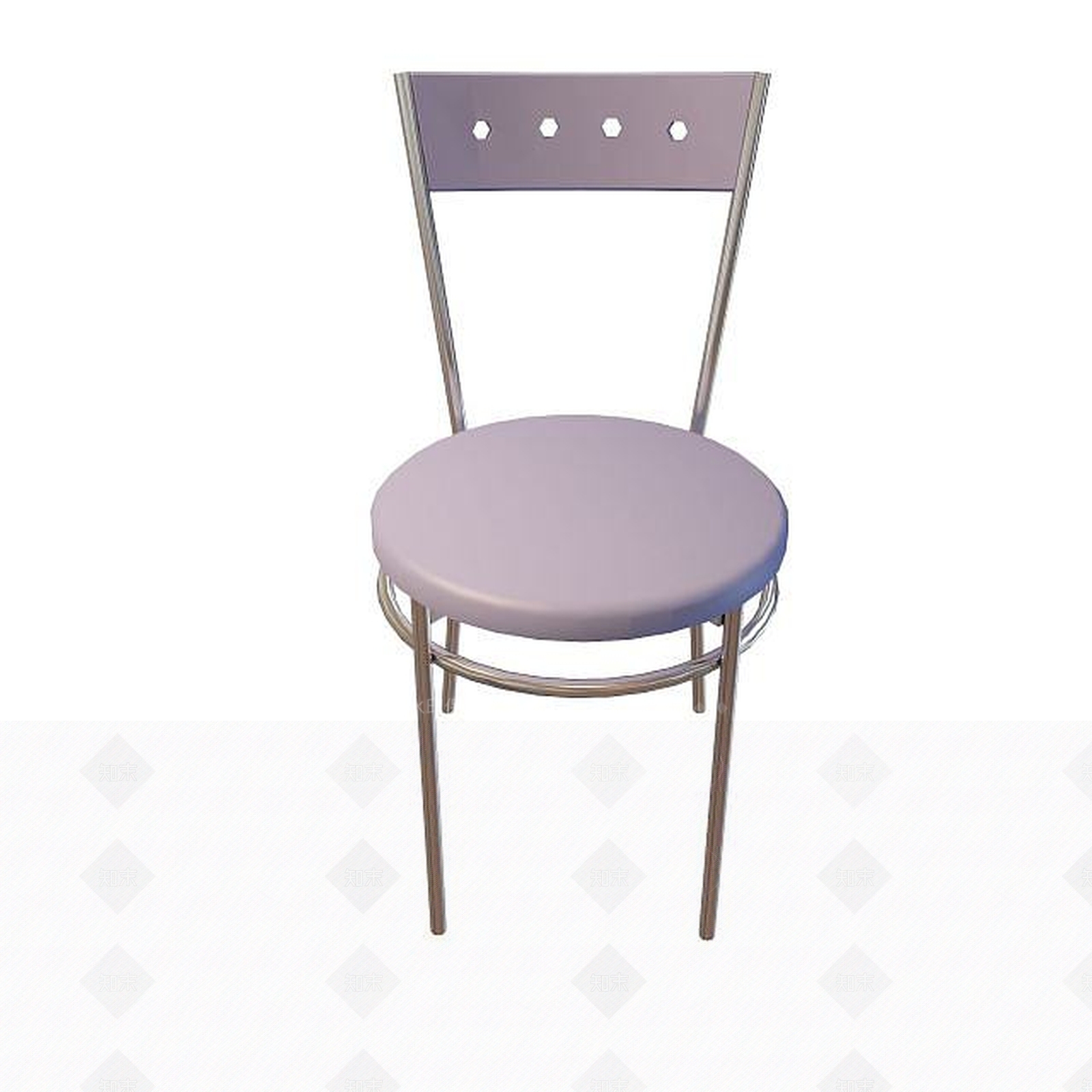 现代紫色椅子3D模型下载【ID:1195541346】