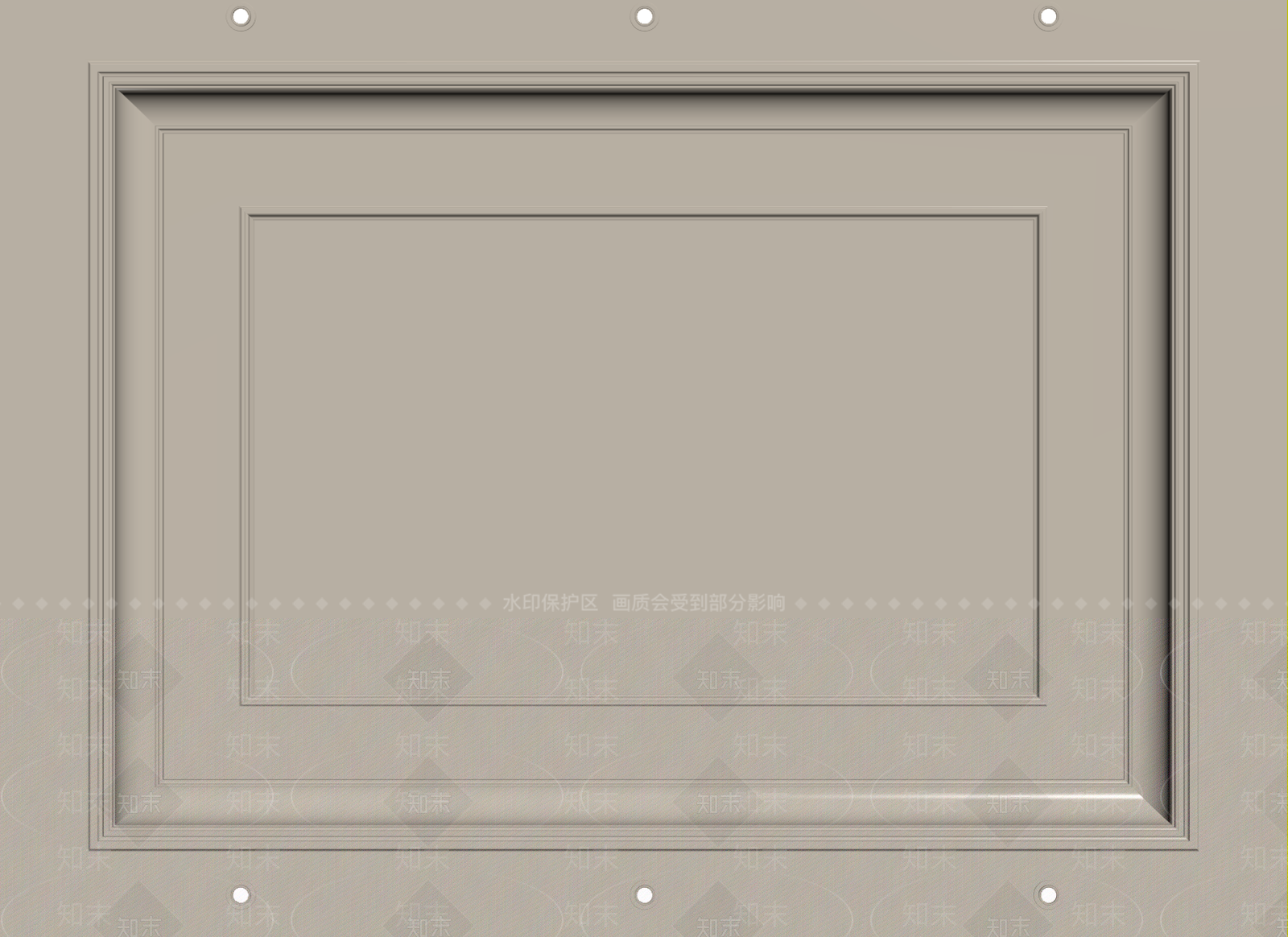法式欧式吊顶SU模型下载【ID:1195556742】