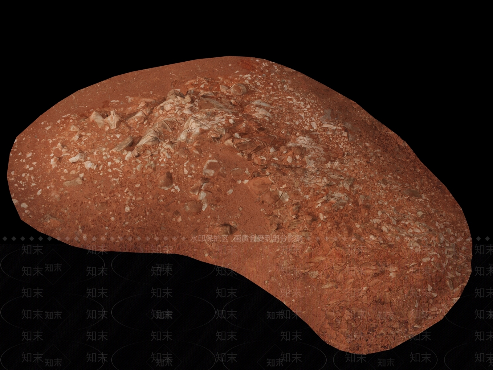 现代石头3D模型下载【ID:1195557700】