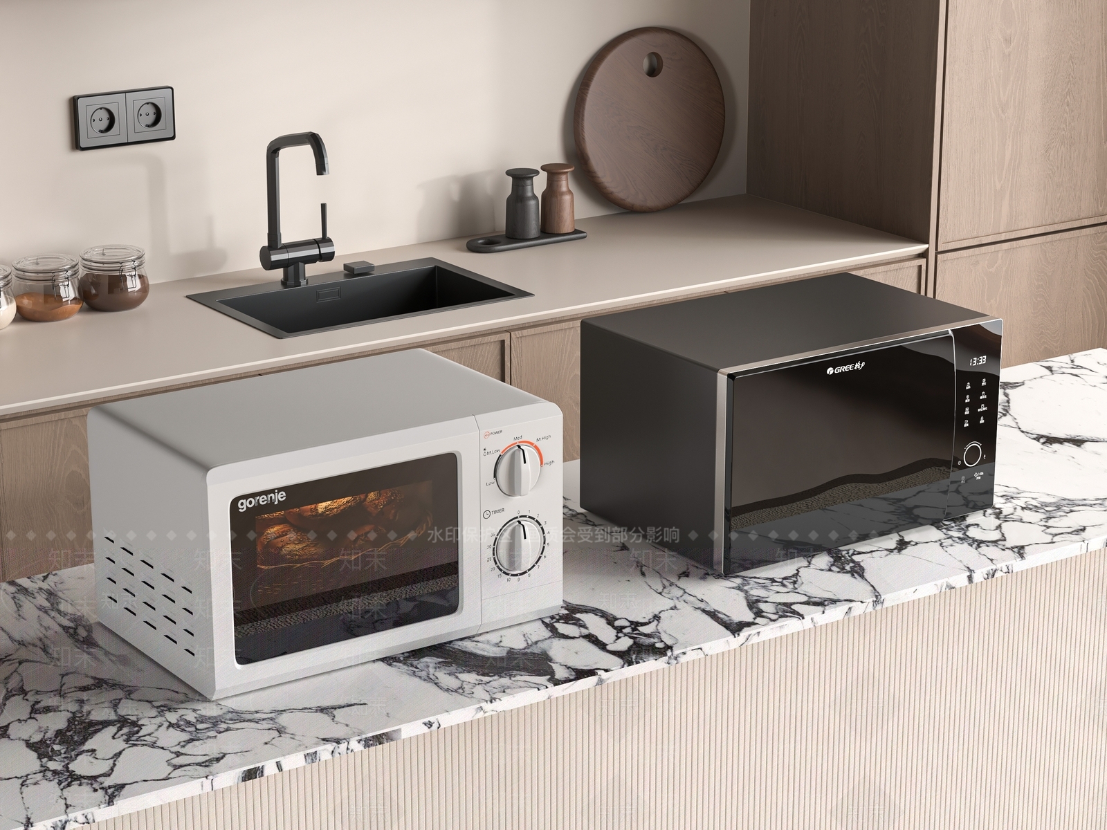 微波炉SU模型下载【ID:1195559702】