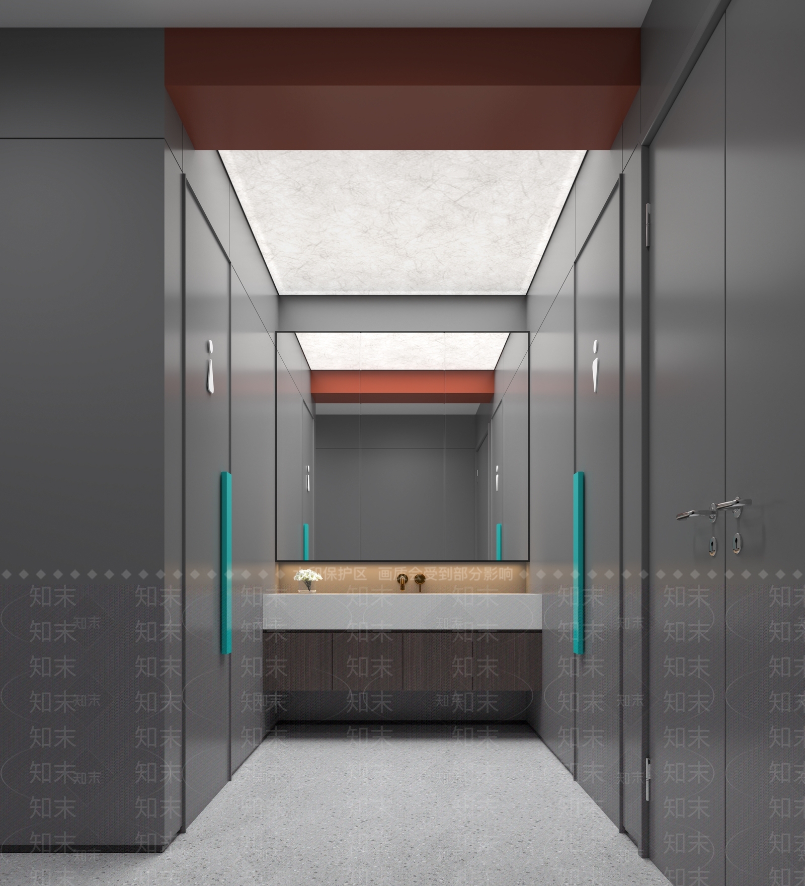 现代卫生间3D模型下载【ID:1195564599】