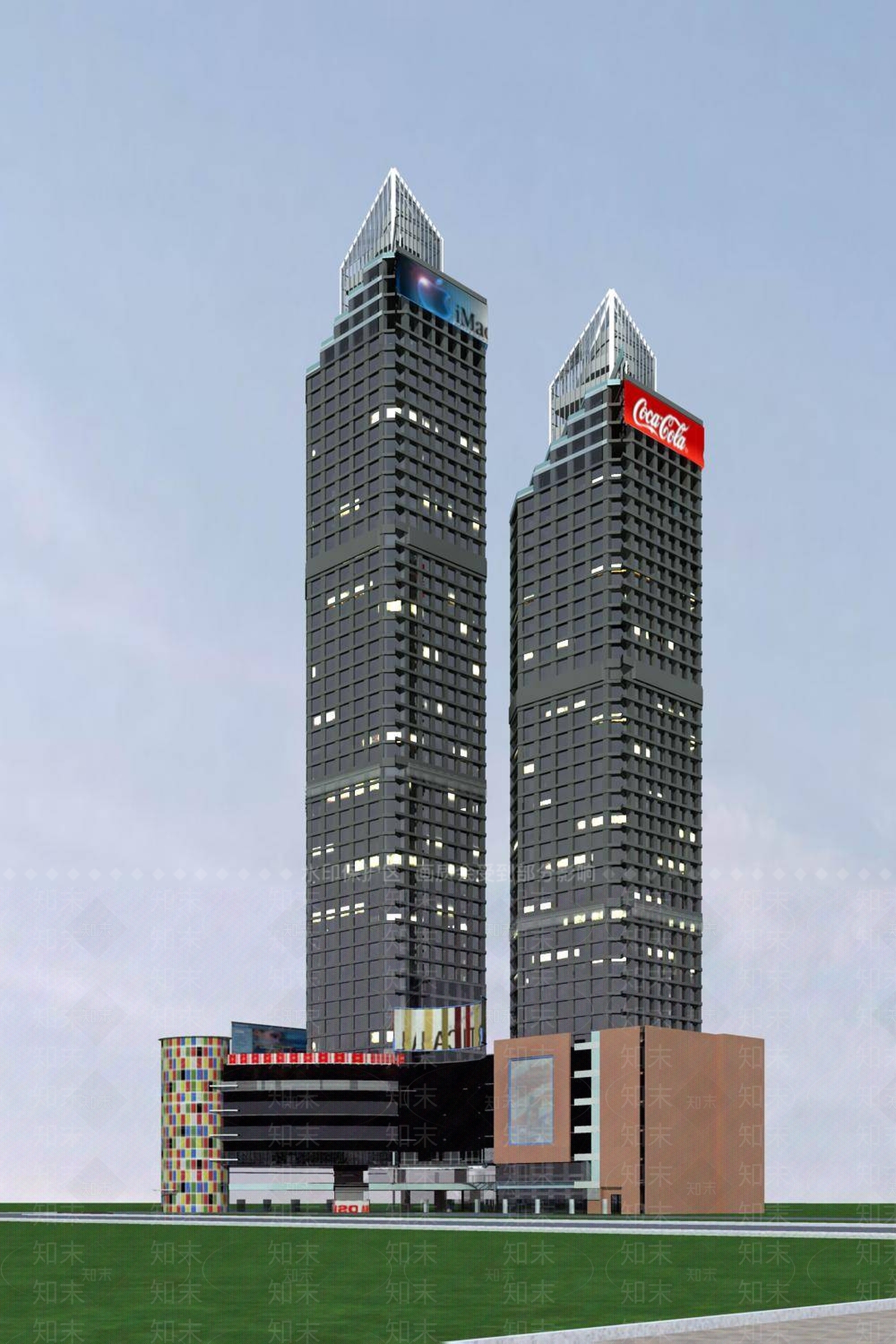 现代其他办公空间3D模型下载【ID:1195572001】