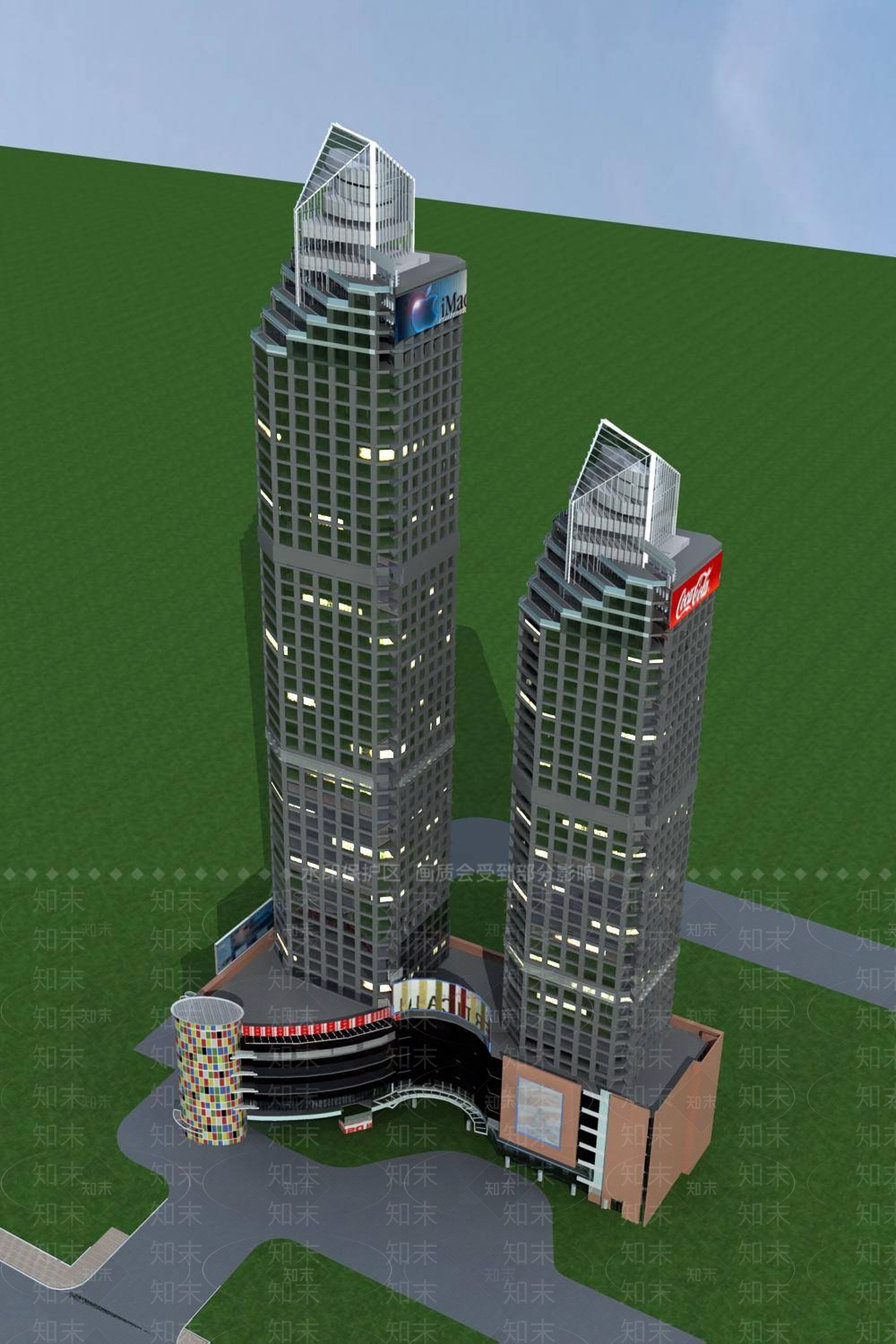 现代其他办公空间3D模型下载【ID:1195572001】