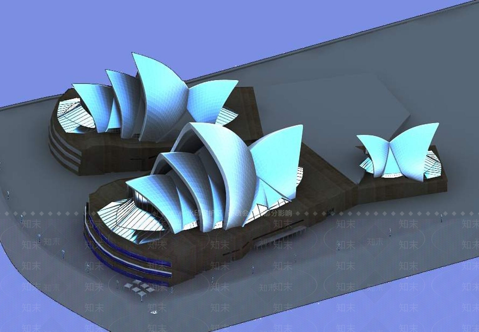 现代其他文体建筑3D模型下载【ID:1195572819】
