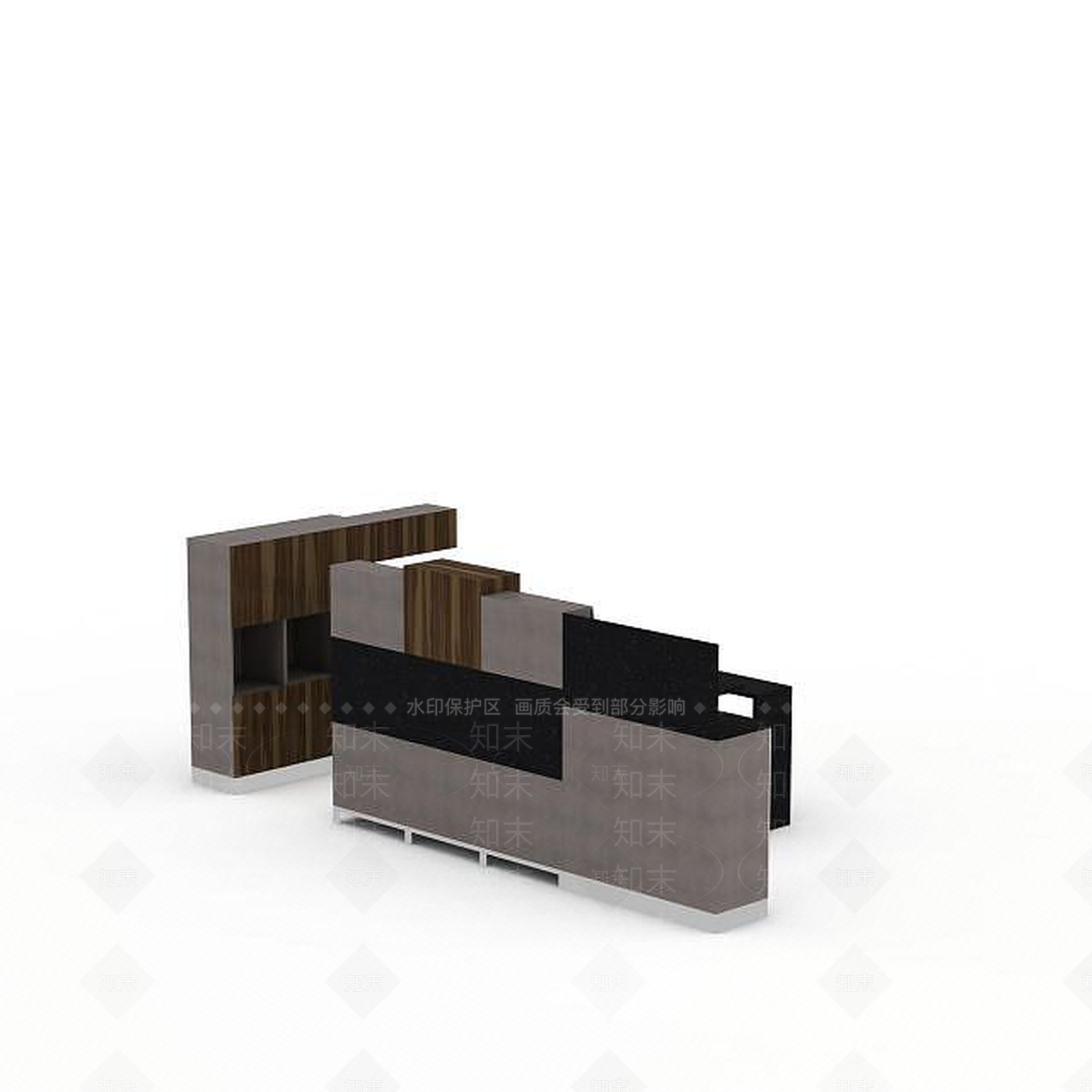 现代衣柜3D模型下载【ID:1195574269】