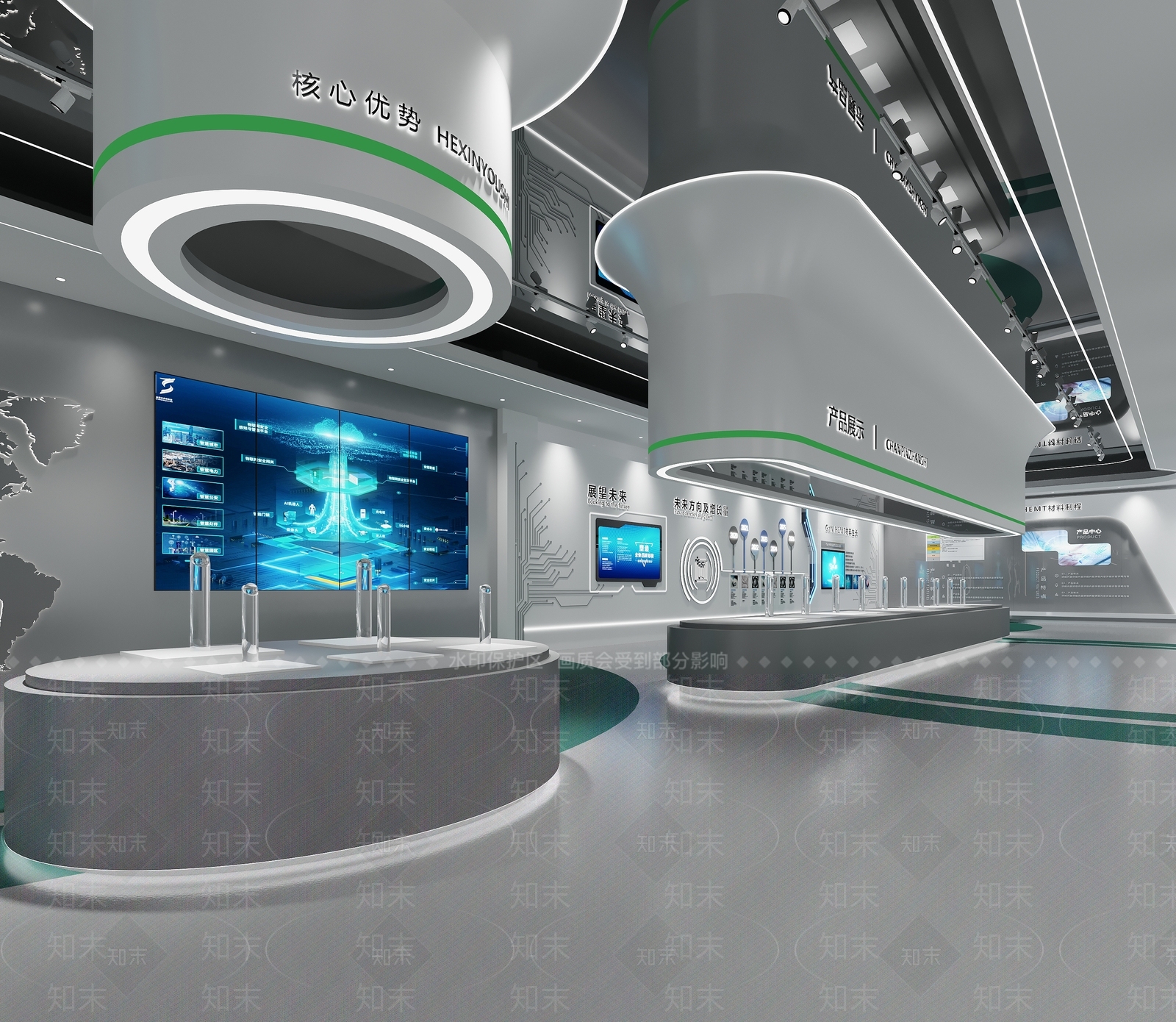 现代简约其他通用空间3D模型下载【ID:1195576478】