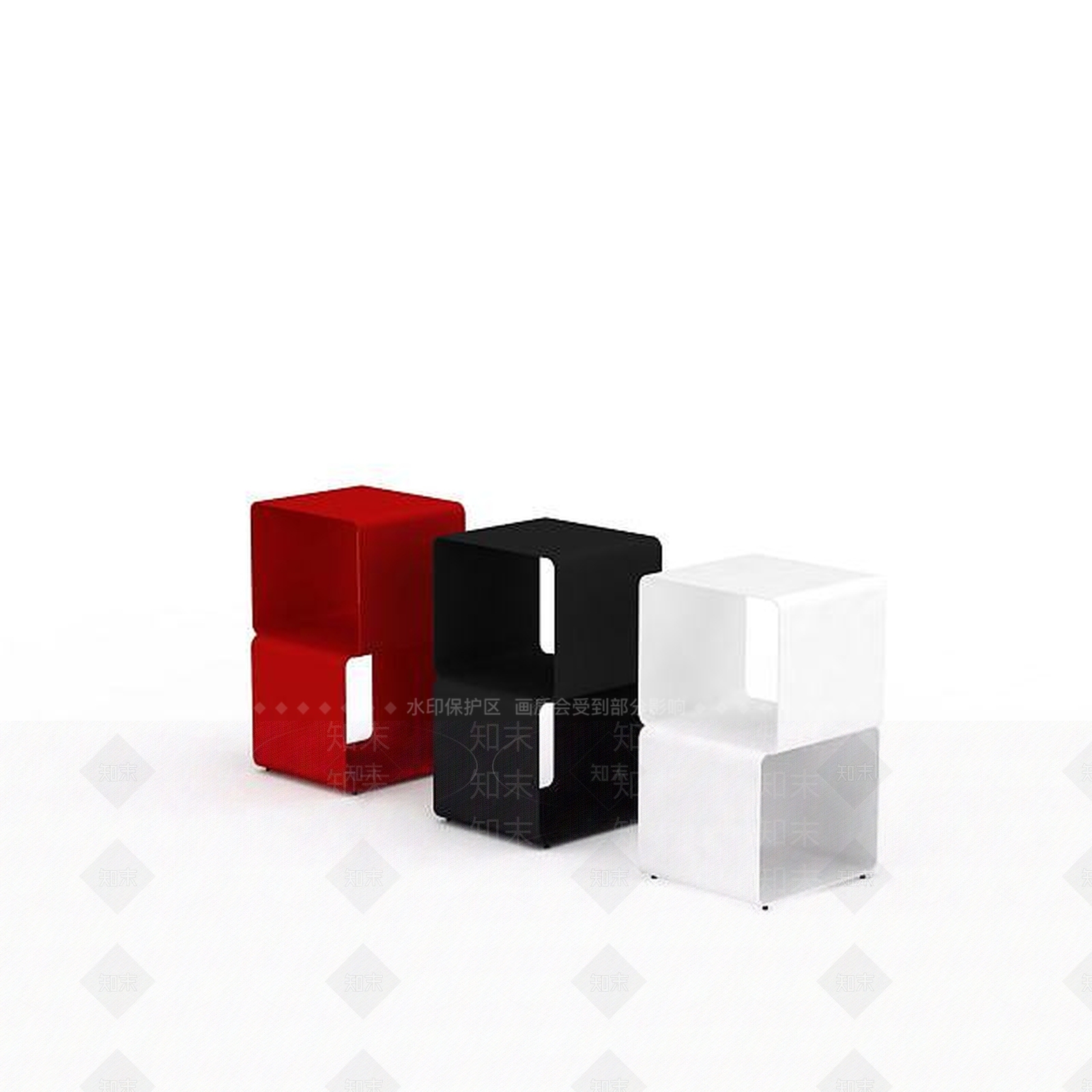 现代其他凳子3D模型下载【ID:1199938402】
