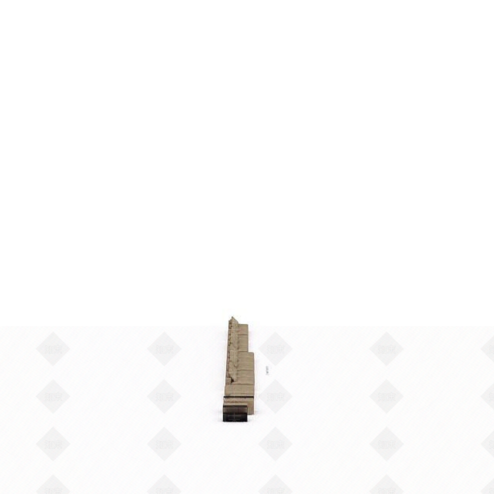现代双人沙发3D模型下载【ID:1195576537】