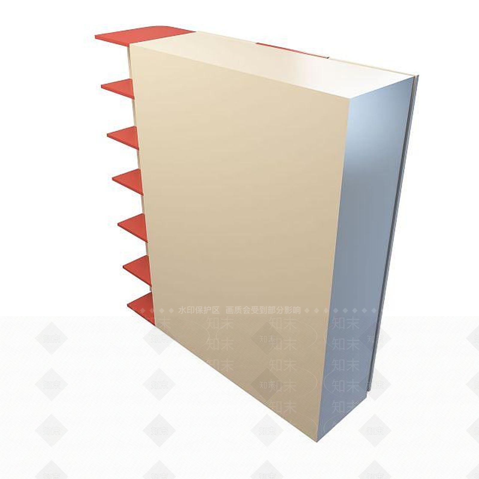 现代简约衣柜3D模型下载【ID:1195578054】