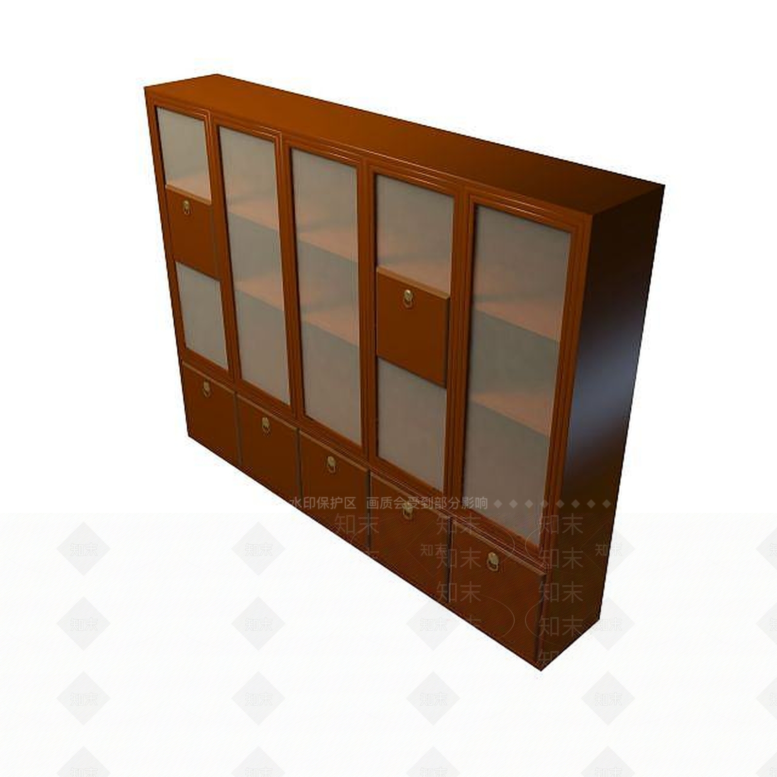现代简约柜子3D模型下载【ID:1195578373】