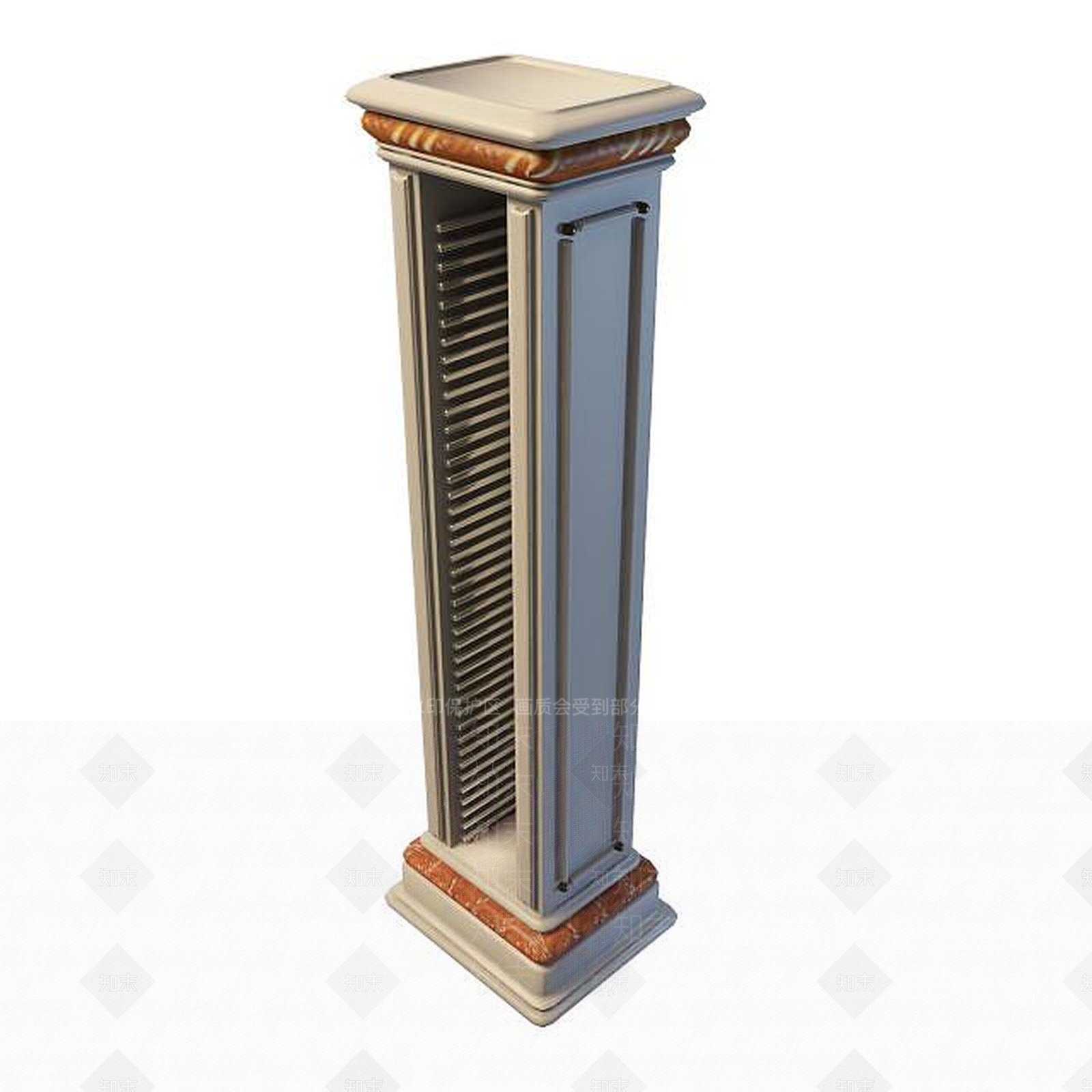 欧式古典欧式试衣柜3D模型下载【ID:1195578402】
