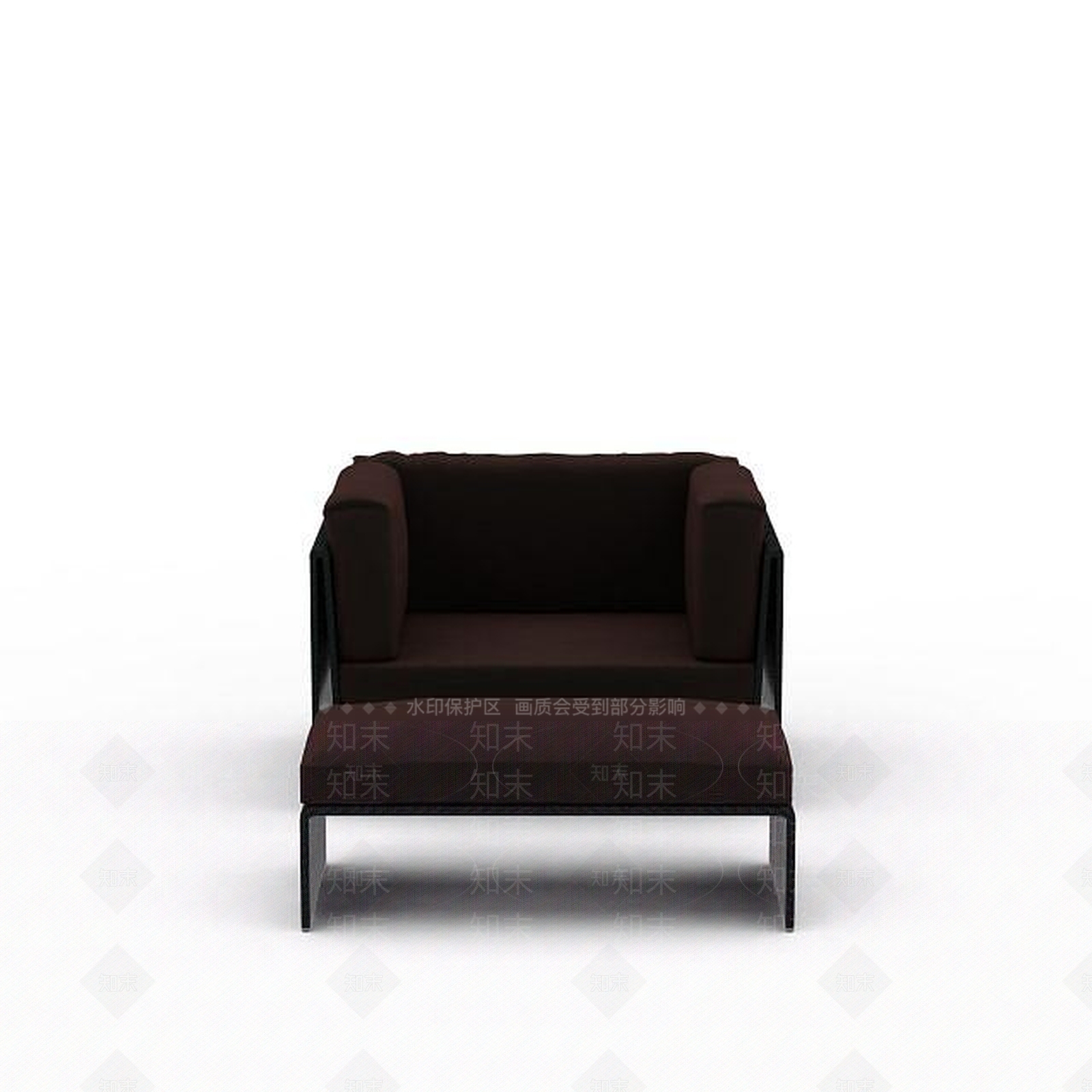 现代双人沙发3D模型下载【ID:1195579311】