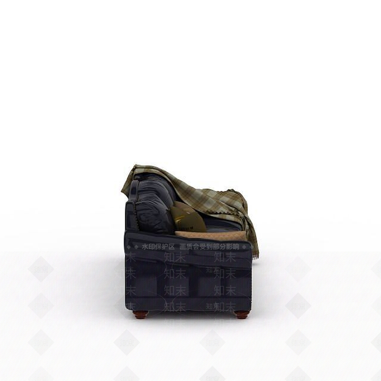 现代书桌椅3D模型下载【ID:1195579612】