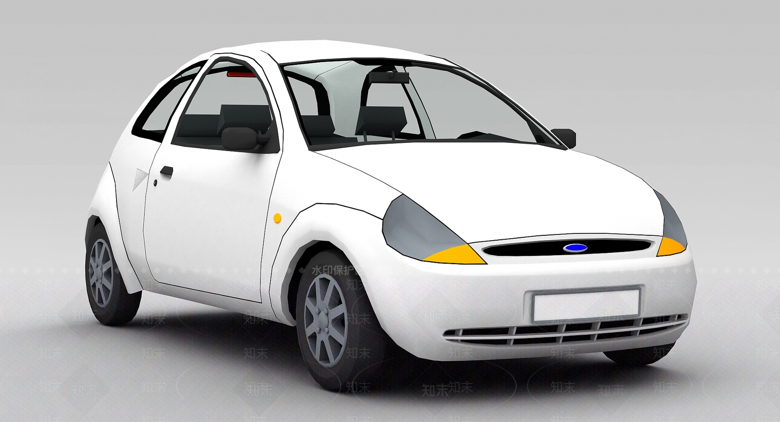 现代汽车3D模型下载【ID:1199932530】