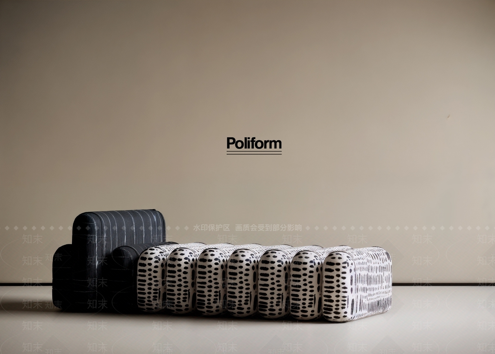 中古侘寂沙发凳SU模型下载【ID:1195580883】