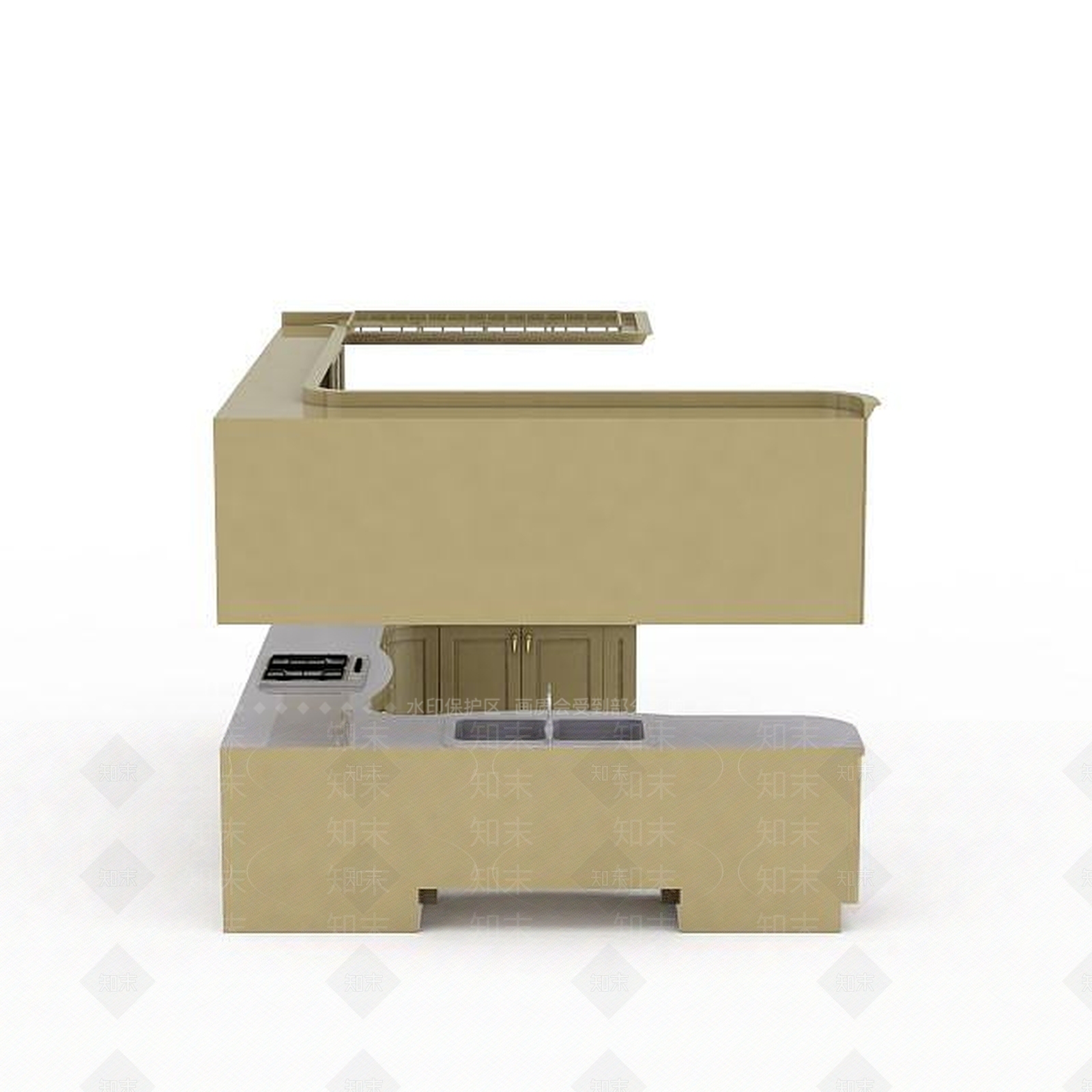 现代厨具3D模型下载【ID:1200005615】