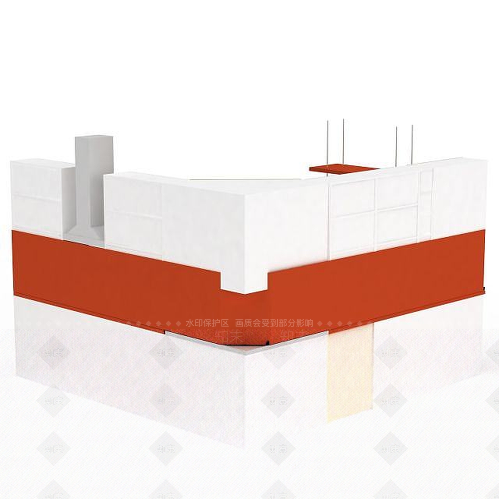 现代衣柜3D模型下载【ID:1199932377】