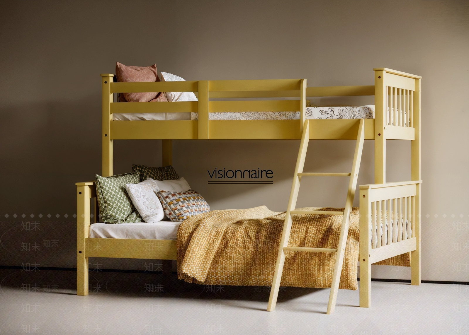中古侘寂上下床SU模型下载【ID:1195581922】