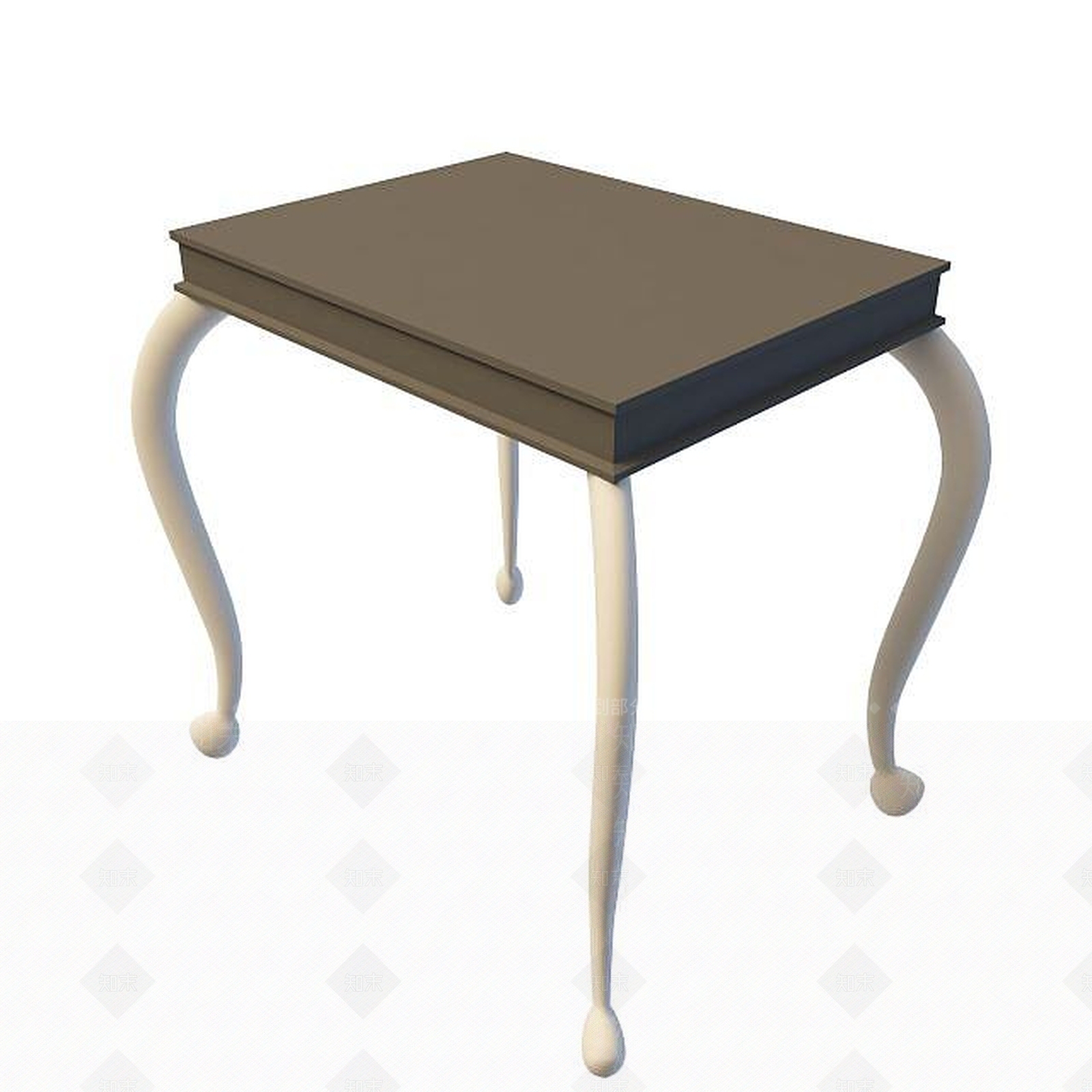 现代简约桌子3D模型下载【ID:1195582042】