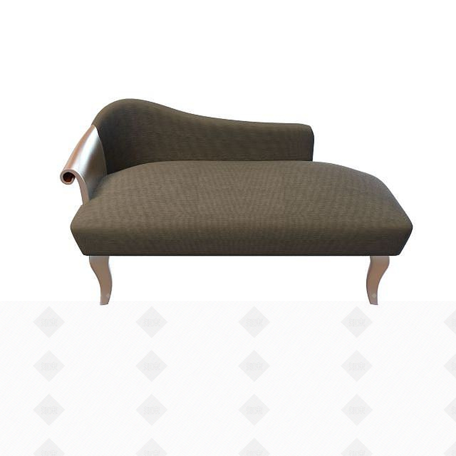 现代简约贵妃塌3D模型下载【ID:1195582682】