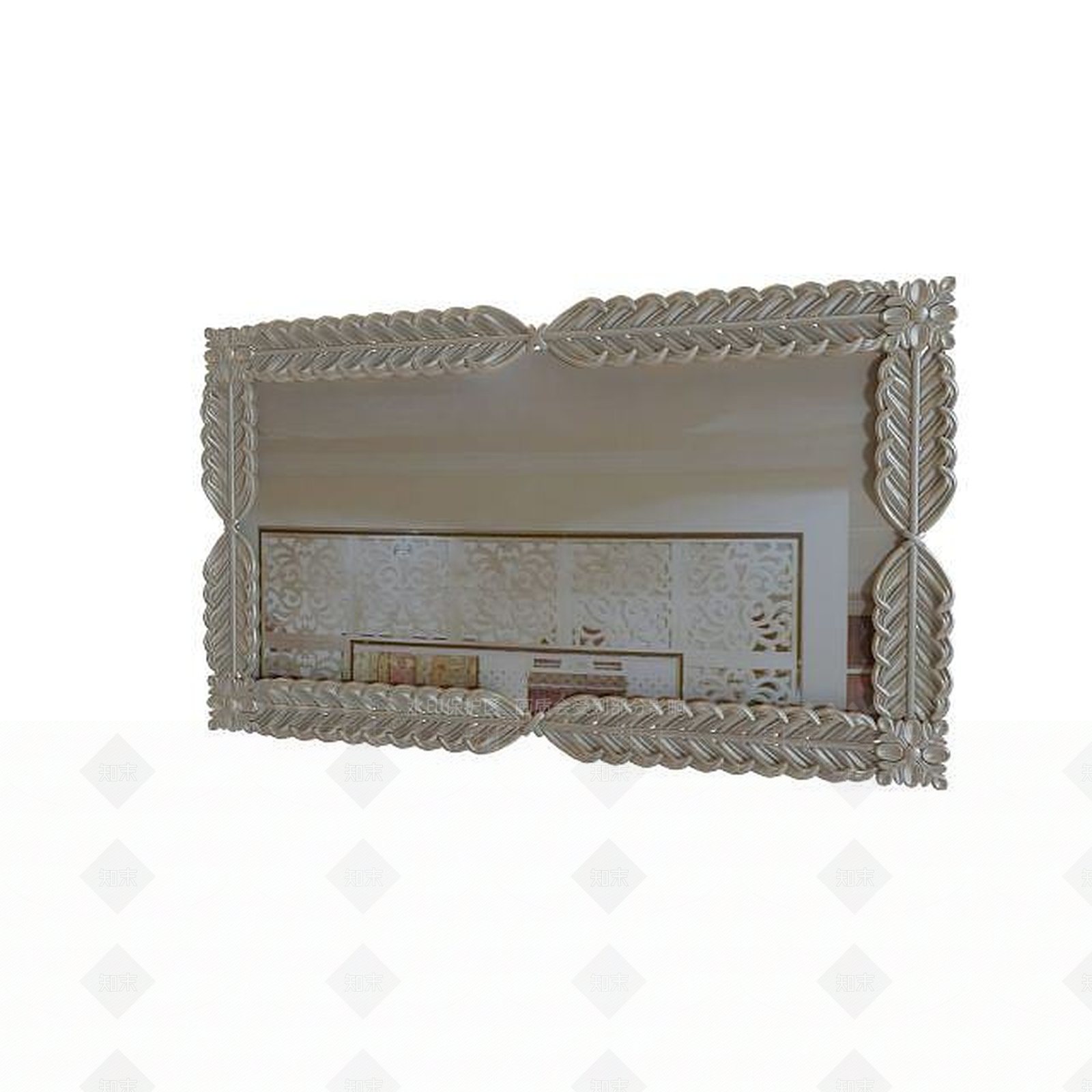 欧式古典欧式客厅镜子3D模型下载【ID:1195583478】