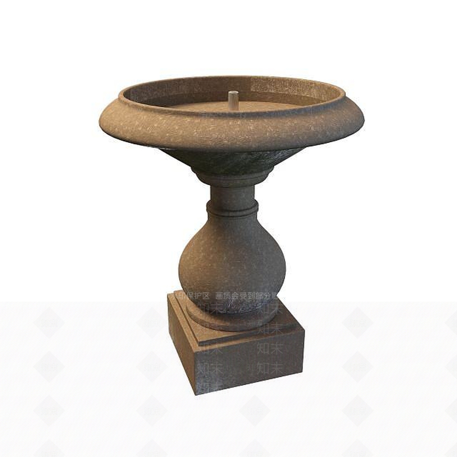 现代园林小品3D模型下载【ID:1195584604】