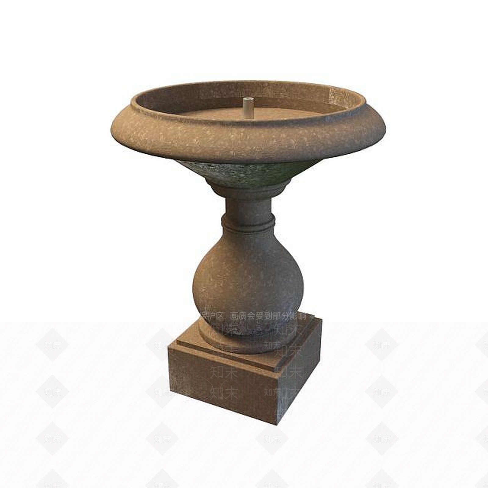 现代园林小品3D模型下载【ID:1195584604】