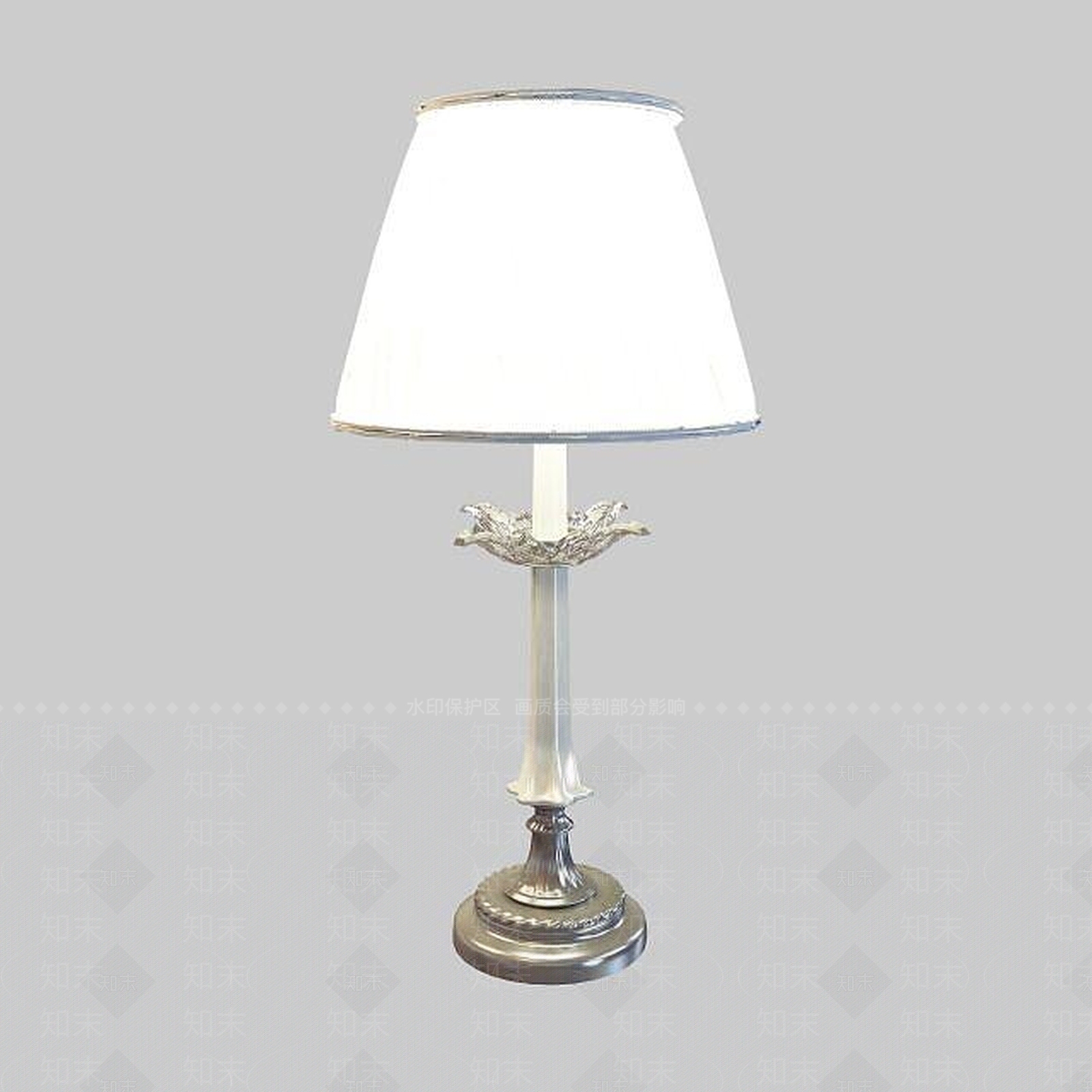 现代复古台灯3D模型下载【ID:1195585186】
