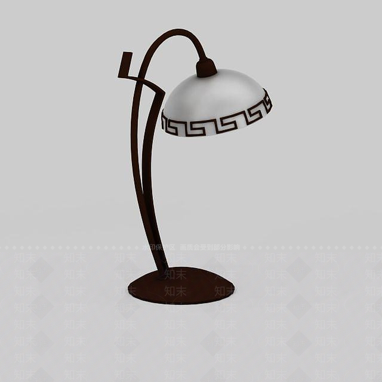 中式台灯3D模型下载【ID:1195823672】