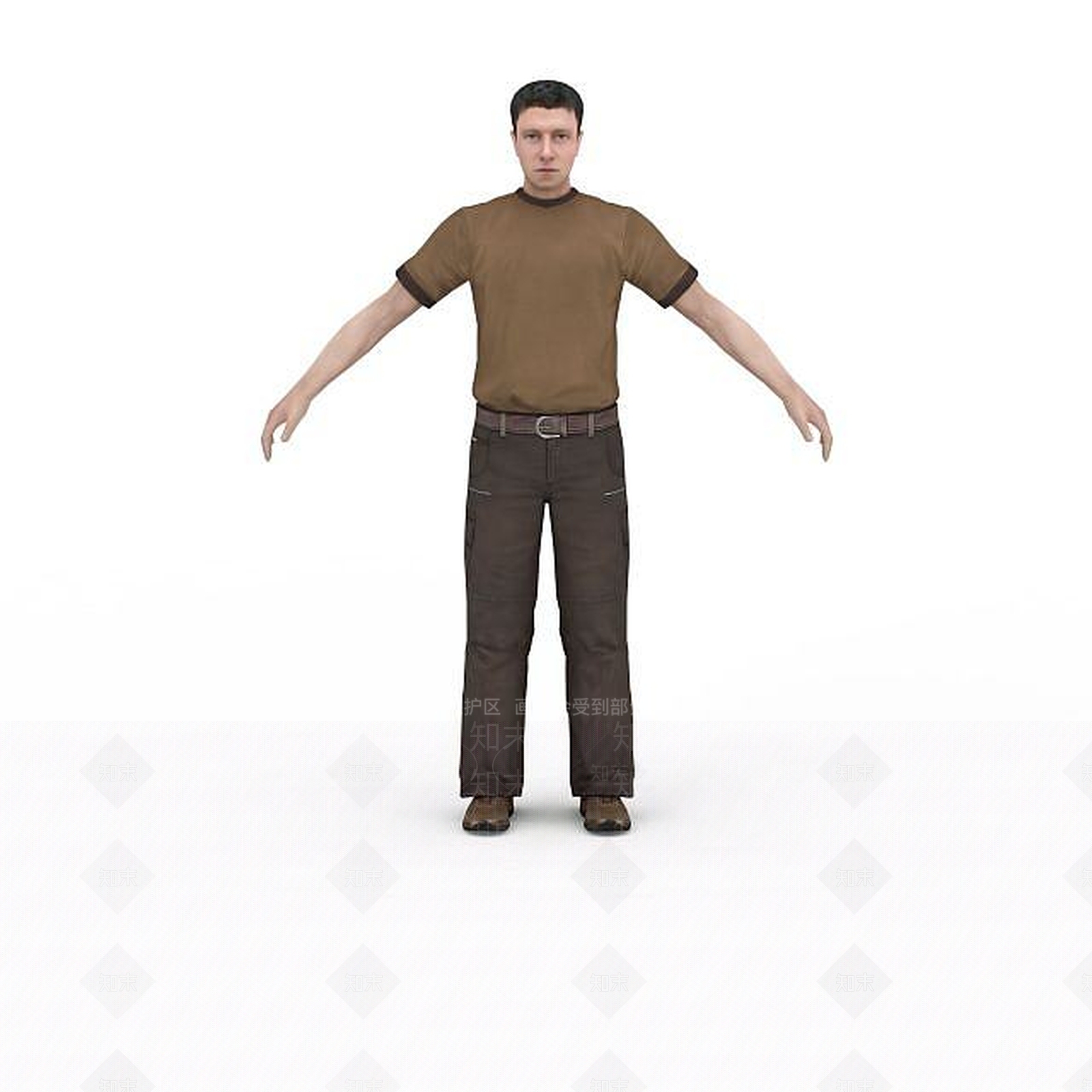 现代人物男人3D模型下载【ID:1195588580】
