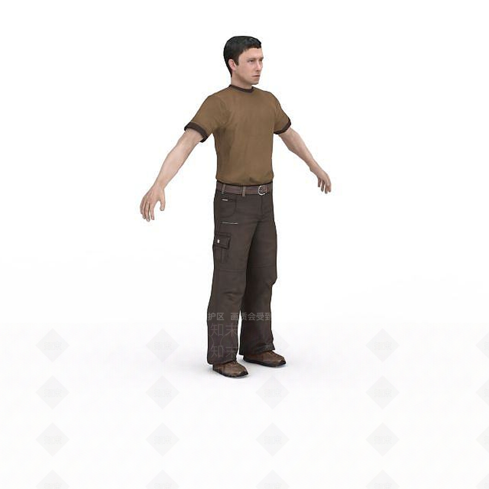 现代人物男人3D模型下载【ID:1195588580】