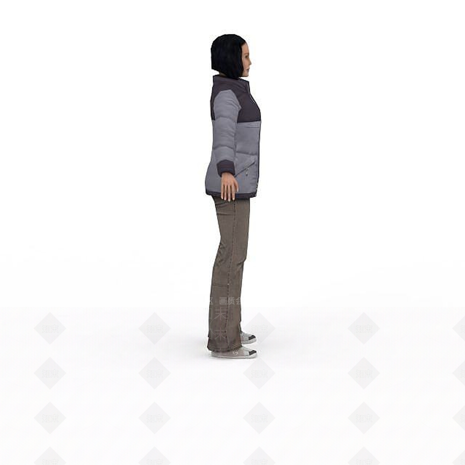 现代女装3D模型下载【ID:1195588721】