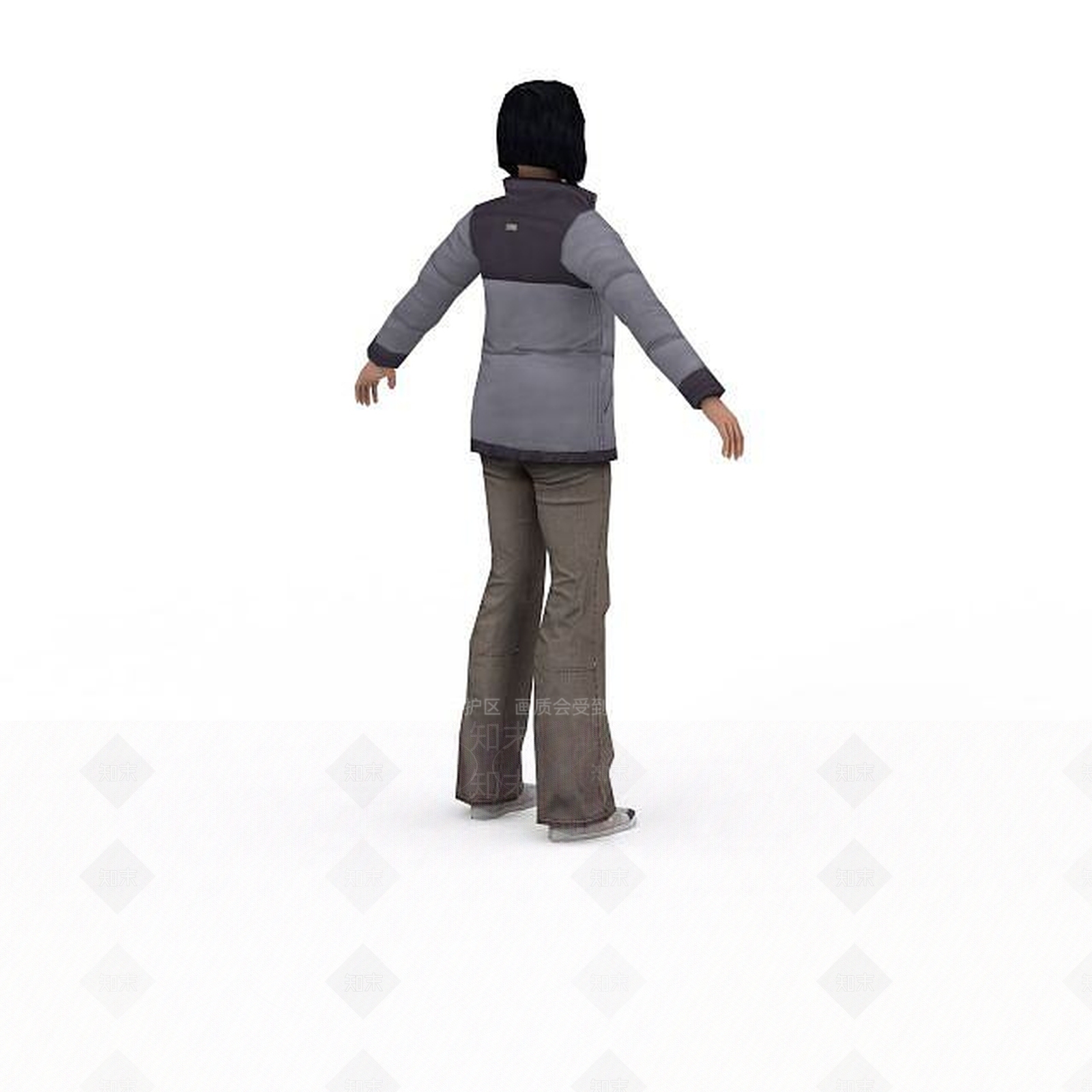 现代女装3D模型下载【ID:1195588721】