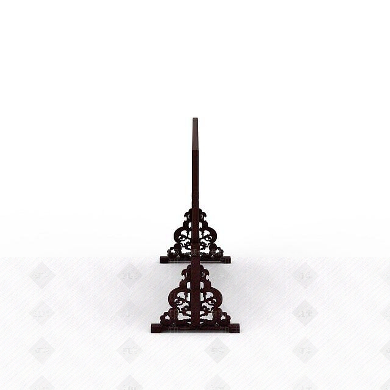 中式屏风3D模型下载【ID:1195589520】