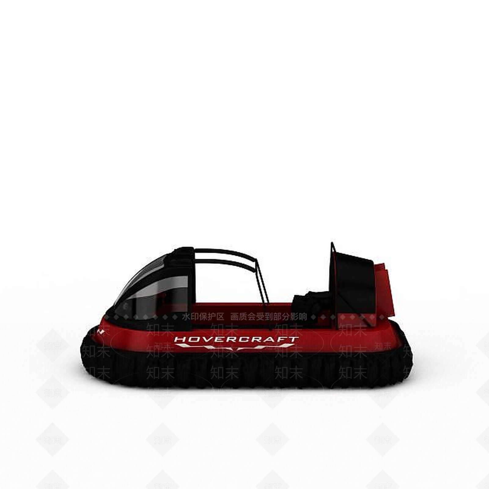 现代快艇船3D模型下载【ID:1195590664】