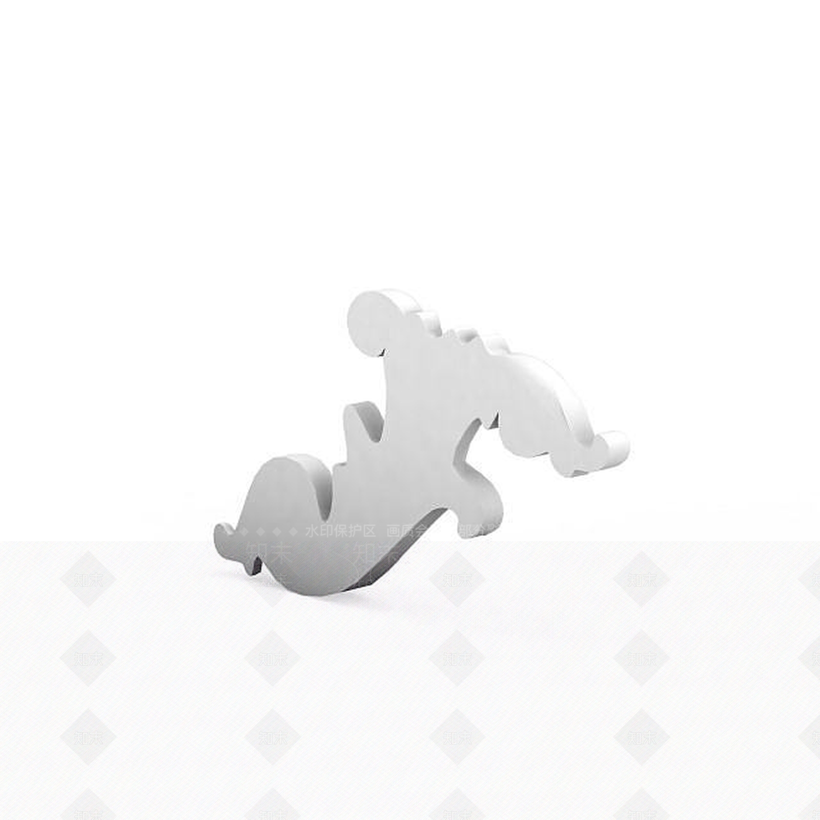 现代浮雕装饰3D模型下载【ID:1195590902】