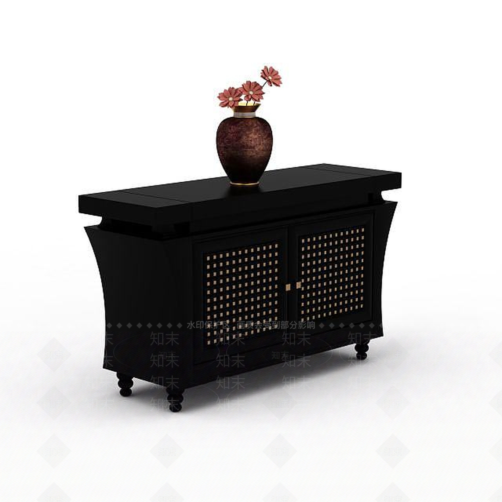 中式边几3D模型下载【ID:1195591043】