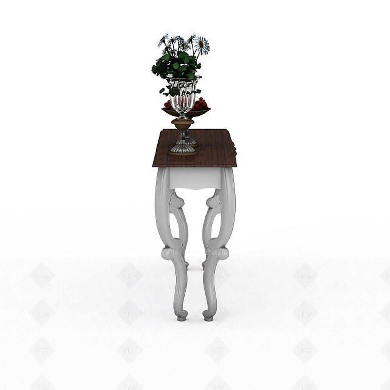 欧式古典欧式边几3D模型下载【ID:1195591024】
