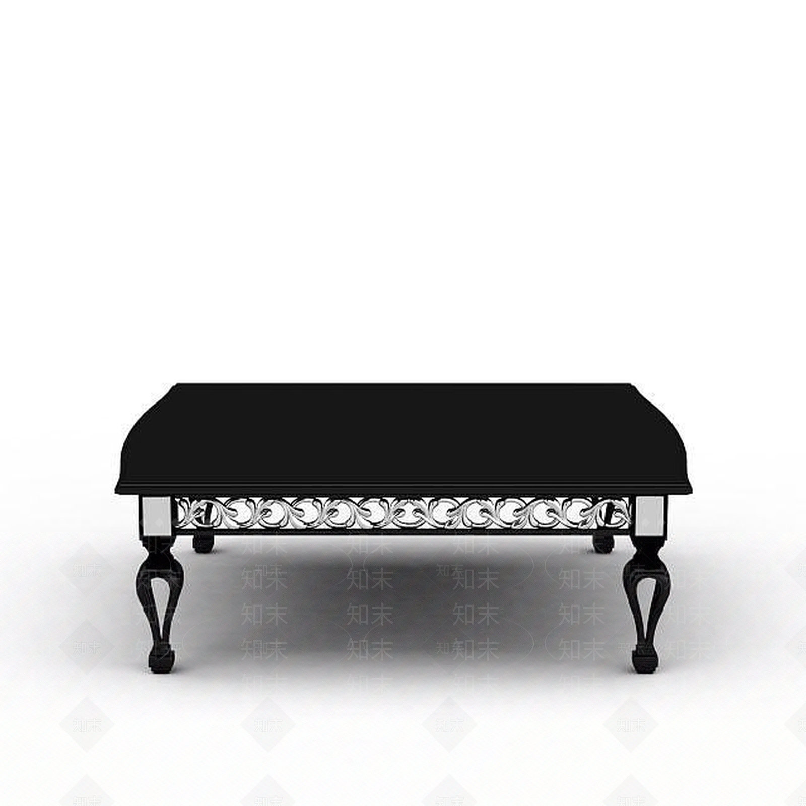 欧式古典欧式客厅茶几3D模型下载【ID:1195591579】
