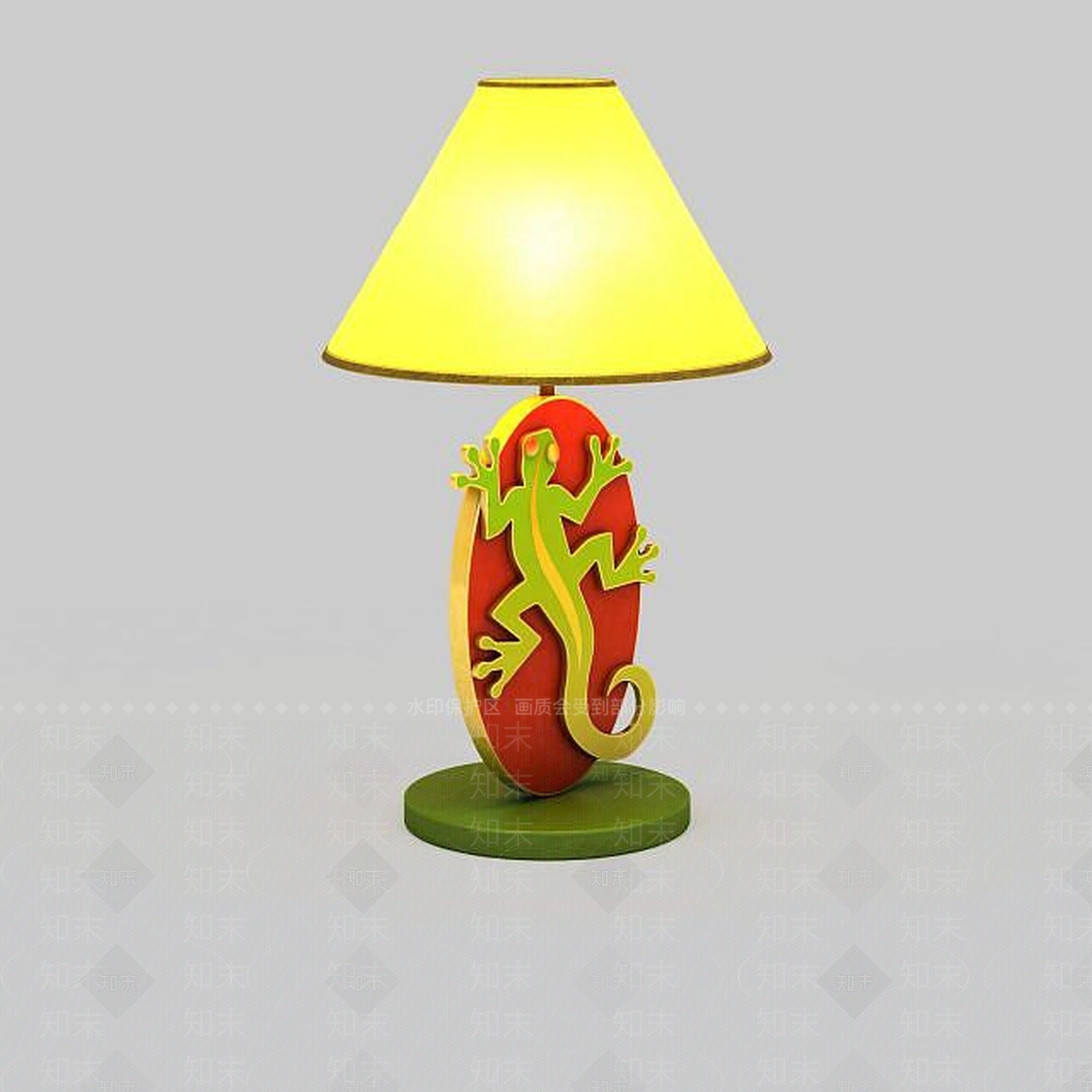 现代壁虎台灯3D模型下载【ID:1195592253】